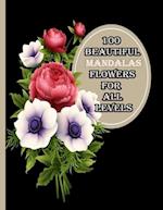 100 Beautiful Mandalas flowers for all levels