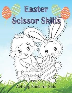 Easter Scissor Skills Activity Book for Kids