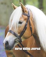Horse Riding Journal: For Children 