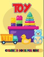 Toy Coloring Book for Kids: Cute, Adorable and Unique Soft Toys Coloring Activity Book for Beginner, Toddler, Preschooler & Kids | Ages 4-8 