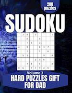 Hard Sudoku Book Gift For Dad