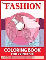 Fashion Coloring Book for Princesse