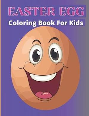 Easter Egg Coloring Book for Kids