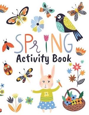 Spring Activity Book: Super Sweet Spring Scenes Coloring Book Featuring Spring Time Activities, Flowers, Animals, and Country Farm Design - Spring Sea