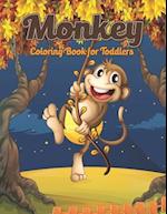 Monkey Coloring Book for Toddlers: Stress Relieving Patterns Monkey Colouring Book for Kids, Toddlers - Summer of the Monkeys Gift Ideas for Monkey Lo
