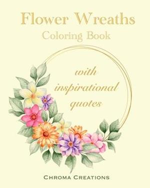 Flower Wreaths Coloring Book