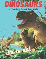 dinosaur coloring book for kids dot to dot: Great Gift for Boys & Girls, Ages 4-8 62 Activities Including Coloring, Dot-to-Dots & Spot the Difference 