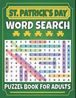 St. Patrick's Day Word Search Puzzle Book for Adults