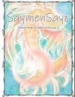 SaymenSayz picture book of illustrations VOL. I: Beautiful ocean life animals cover nr. 10 