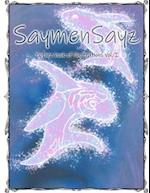 SaymenSays picture book of illustrations VOL. I: Beautiful ocean life animals cover nr. 8 