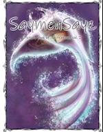 SaymenSays picture book of illustrations VOL. I: Beautiful ocean life animals cover nr. 4 