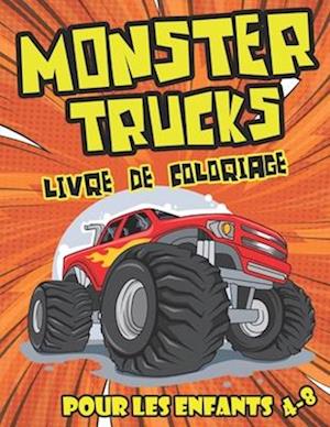 Monster Trucks Livre De Coloriage Pour Les Enfants