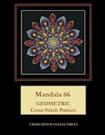 Mandala 66: Geometric Cross Stitch Pattern 