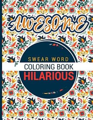 Awesome - Swear word Coloring Book - Hilarious