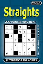 Straights puzzle book for Adults.