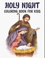 Holy Night Coloring Book