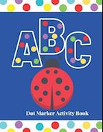 ABC dot marker activity book