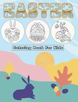 Easter Coloring Book For Kids