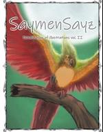 SaymenSayz picture book of illustrations VOL. II: Beautiful fantasy creatures cover nr. 8 