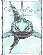 SaymenSayz picture book of illustrations VOL. II: Beautiful fantasy creatures cover nr. 9 
