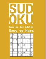 Sudoku Puzzles for Adults Easy to Hard