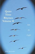 Quiet Time Rhymes Volume II