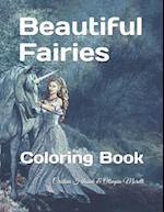 Beautiful Fairies: Coloring Book 