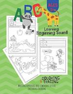 ABC Letter Learning Beginning Sound, Coloring and Writing