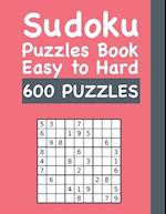 Sudoku Puzzles Book Easy to Hard 600 PUZZLES