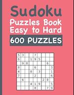 Sudoku Puzzles Book Easy to Hard 600 PUZZLES