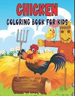 Chicken Coloring Book For Kids