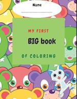 My first big book of coloring