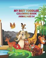 my best toddler coloring book animals ages 3-8: Alphabet Coloring Book for Kids, Best Coloring Book for My Baby, Alphabet Drawing from A to Z, letters
