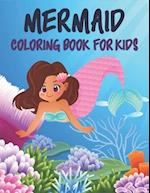 mermaid Coloring Book For Kids