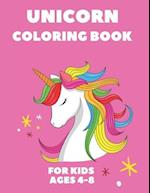 UNICORN Coloring Book : For Kids Ages 4-8 (3rd part) (Spring, Summer, Autumn, Winter collections, Unicorns & Seasons Coloring Book) 