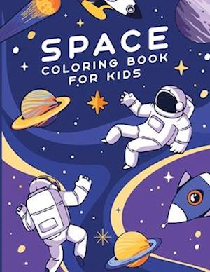 Space Coloring Book For Kids