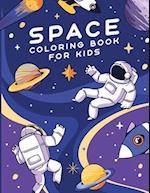 Space Coloring Book For Kids