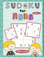 480 Puzzles Sudoku For Kids Vol 1