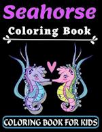 Seahorse Coloring Book For Kids