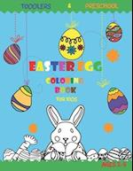 EASTER EGG Coloring Book For Kids