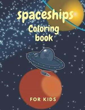 spaceships coloring book for kids