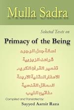 Primacy of the Being 