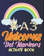 Dot Markers Activity Book Unicorns