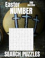 Easter Number Search Puzzles