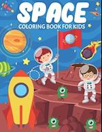 Space Coloring Book For Kids