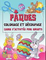 Coloriage Et Découpage Pâques Cahier d'activités pour enfants