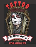 Tattoo Coloring Books for Adults