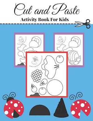 cut and paste activity book for kids