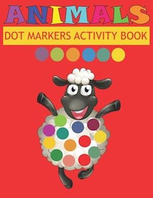 Dot Markers Activity Book Animals