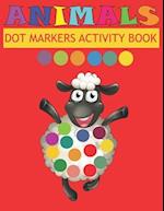 Dot Markers Activity Book Animals